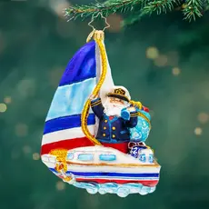 Radko Smooth Sailin' Santa