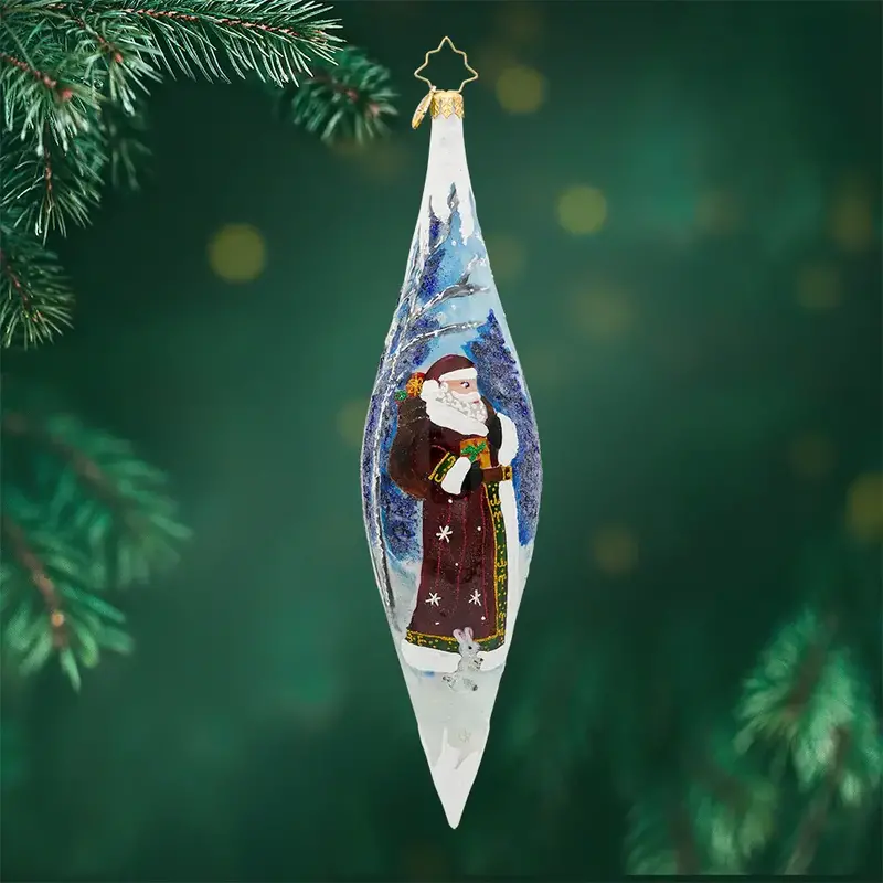 Radko Evergreen Night Icicle