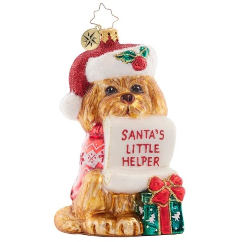 Radko Festive Furry Friend