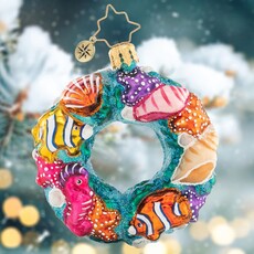 Radko Under The Sea Wreath Gem