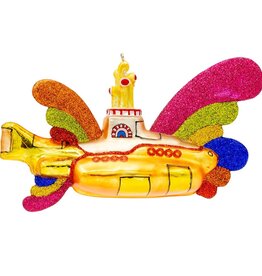Kat and Annie Beatles Colorful Yellow Submarine