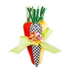 Mackenzie-Childs calico carrot bundle