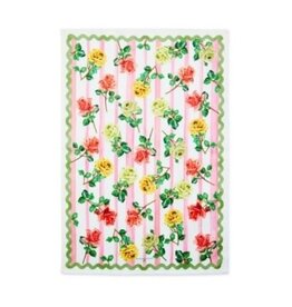 Mackenzie-Childs garden gala dish towel
