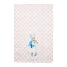 Mackenzie-Childs tattoo bunny dish towel