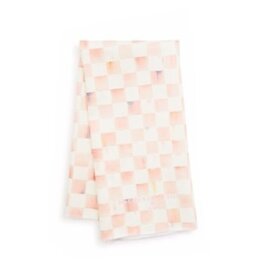 Mackenzie-Childs rosy check dish towel
