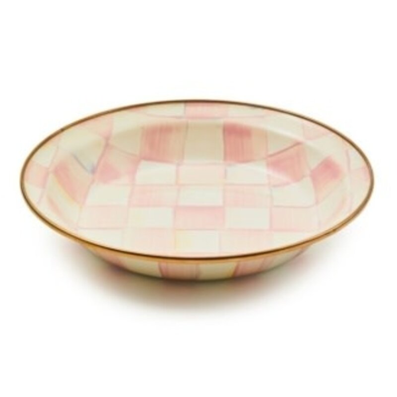 Mackenzie-Childs rosy check pie plate