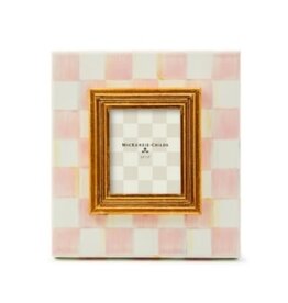 Mackenzie-Childs rosy check 2.5" x 3" frame