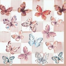 Mackenzie-Childs butterfly hill cocktail paper napkins