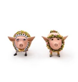 Mackenzie-Childs patience brewster noah's ark - portia & preston pigs