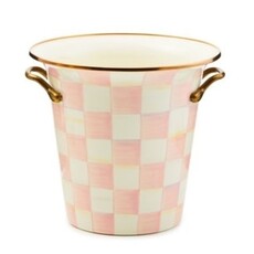 Mackenzie-Childs rosy check wine cooler