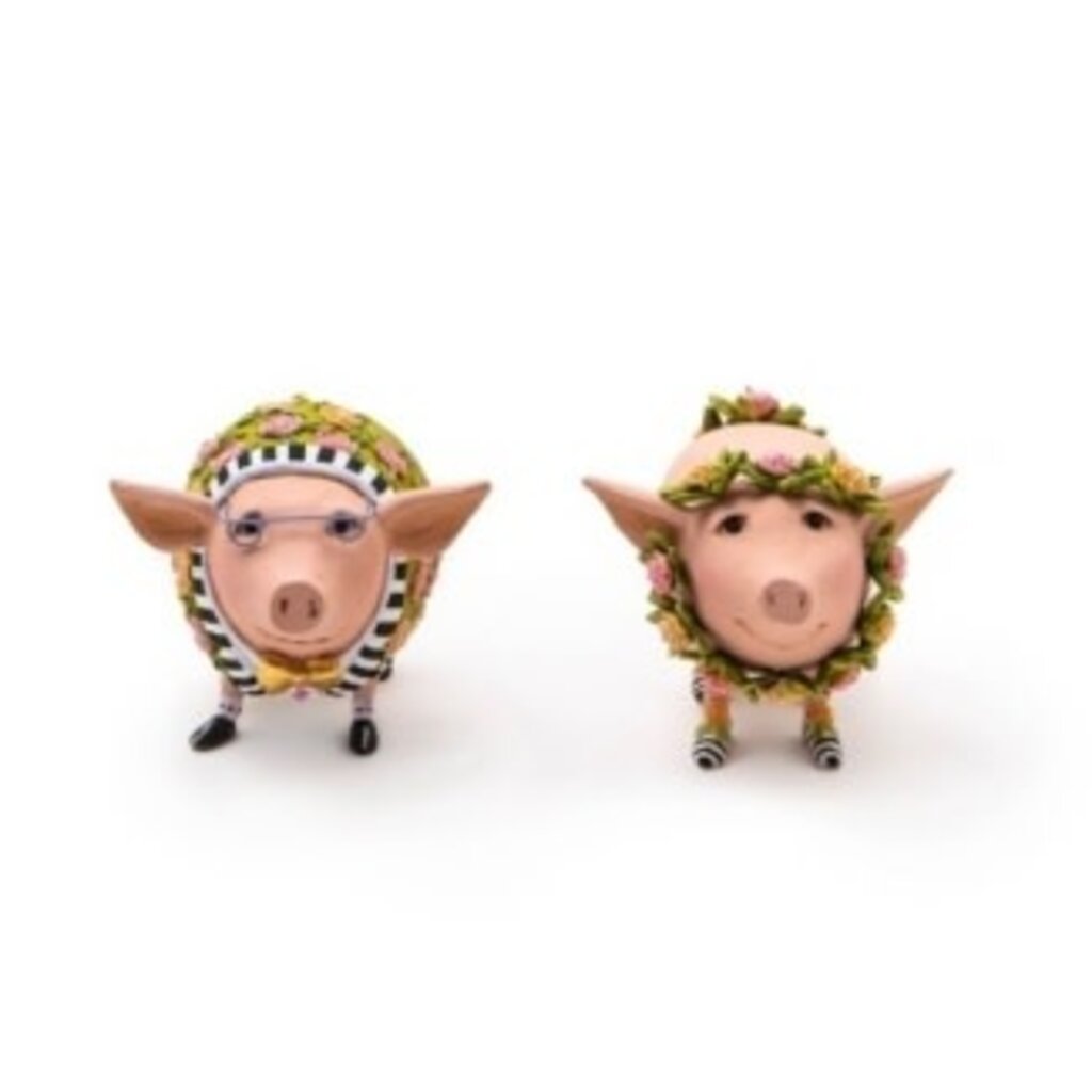 Mackenzie-Childs patience brewster noah's ark - portia & preston pigs