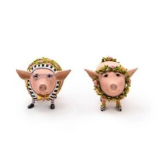 Mackenzie-Childs patience brewster noah's ark - portia & preston pigs