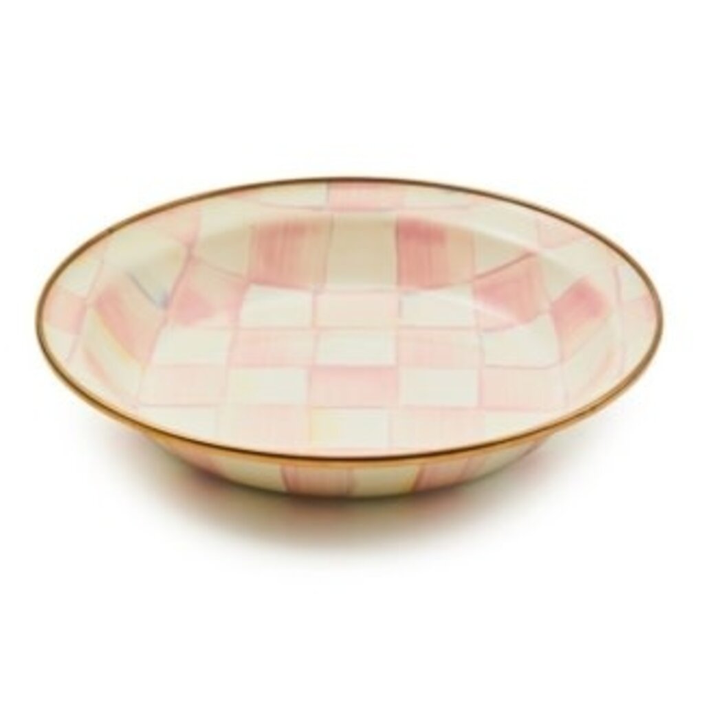 Mackenzie-Childs rosy check pie plate