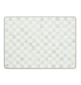 Mackenzie-Childs sterling check cork back placemats, set of 4