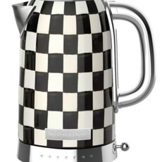 Mackenzie-Childs courtly check electric kettle
