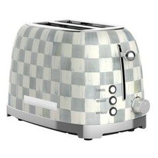 Mackenzie-Childs sterling check 2-slice toaster