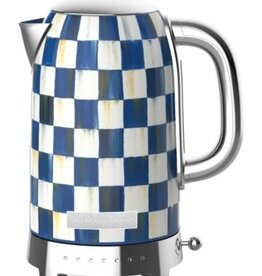 Mackenzie-Childs royal check electric kettle