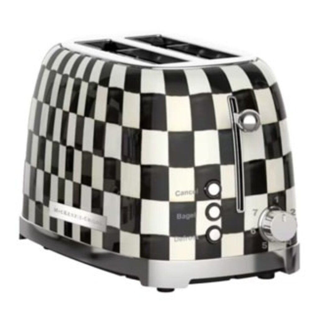 Mackenzie-Childs courtly check 2-slice toaster