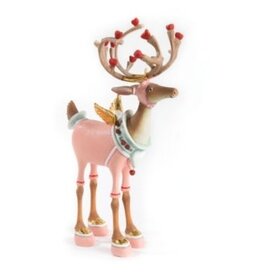 Mackenzie-Childs patience brewster dash away cupid reindeer figure