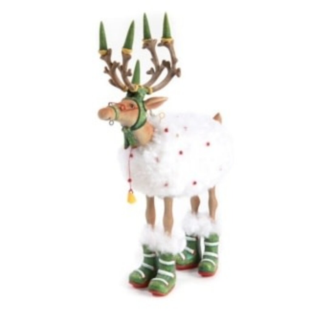 Mackenzie-Childs patience brewster dash away blitzen reindeer figure