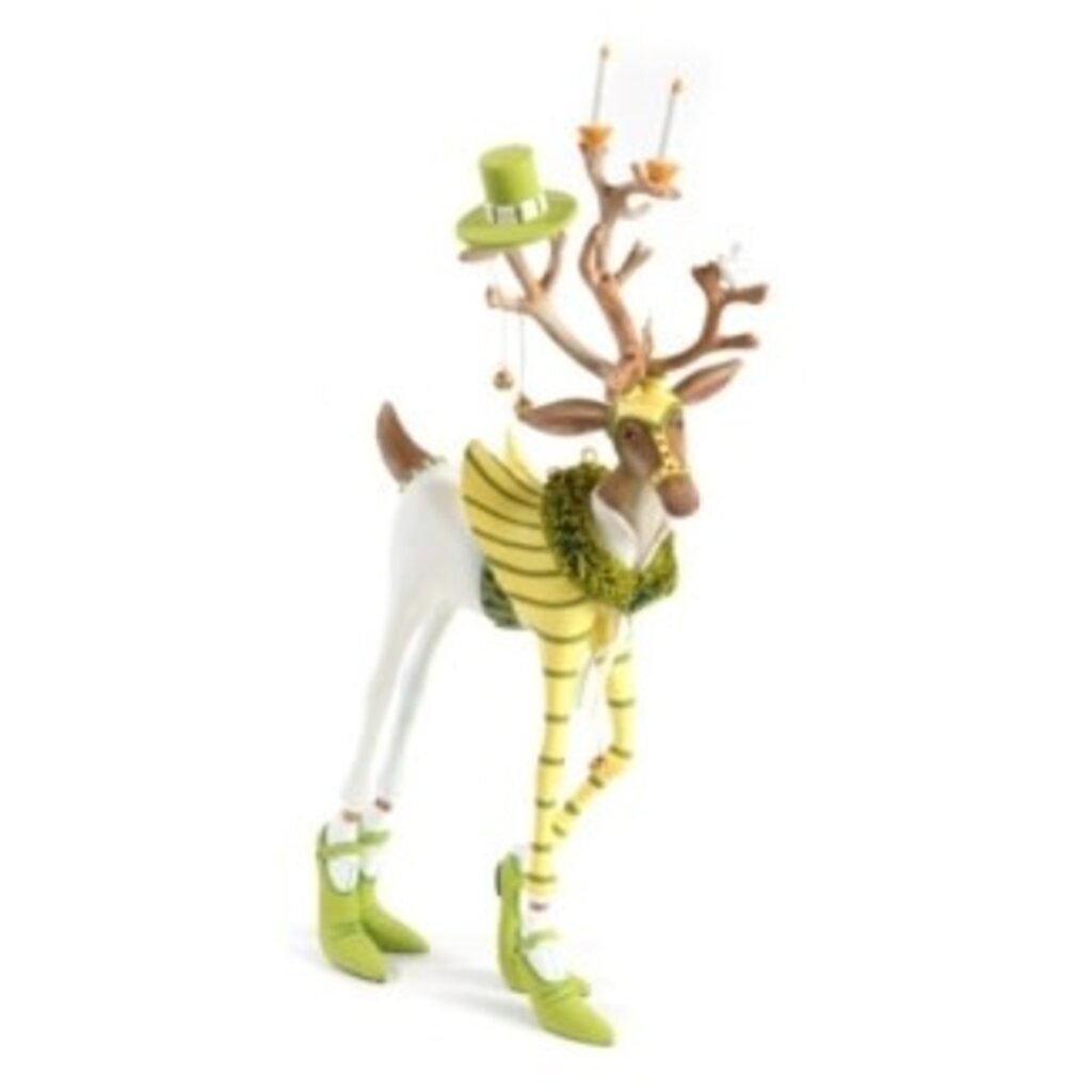 Mackenzie-Childs patience brewster dash away prancer reindeer figure