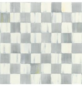 Mackenzie-Childs sterling check peel & stick wallpaper