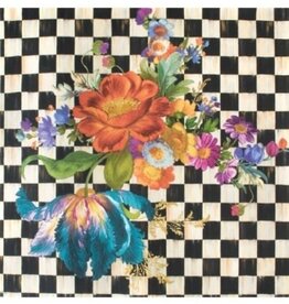 Mackenzie-Childs courtly flower market peel & stick wallpaper
