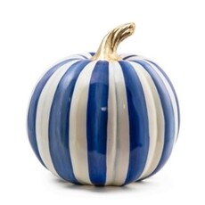 Mackenzie-Childs royal stripe medium pumpkin