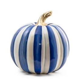 Mackenzie-Childs royal stripe medium pumpkin
