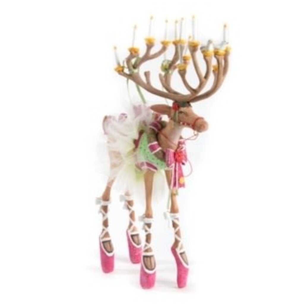 Mackenzie-Childs patience brewster dash away dancer reindeer figure