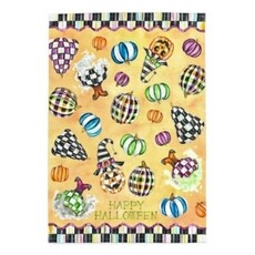 Mackenzie-Childs happy halloween dish towel