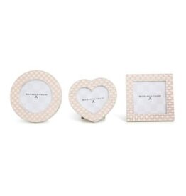 Mackenzie-Childs celebrate rosy assorted frames, set of 3