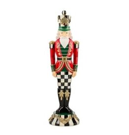 Mackenzie-Childs courtly classic resin nutcracker