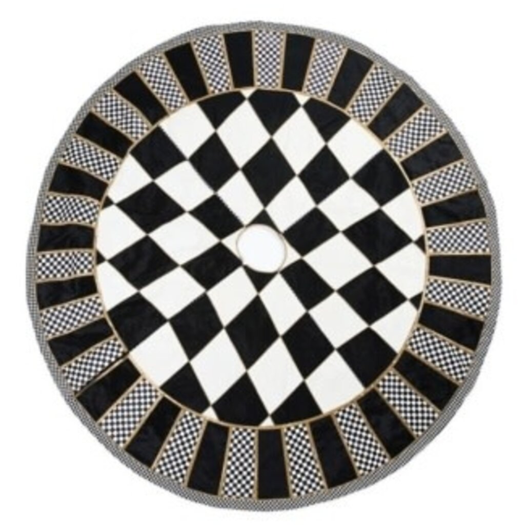 Mackenzie-Childs courtly noel tree skirt