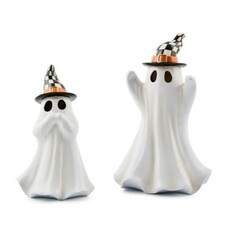 Mackenzie-Childs courtly illuminated ghosts, set of 2