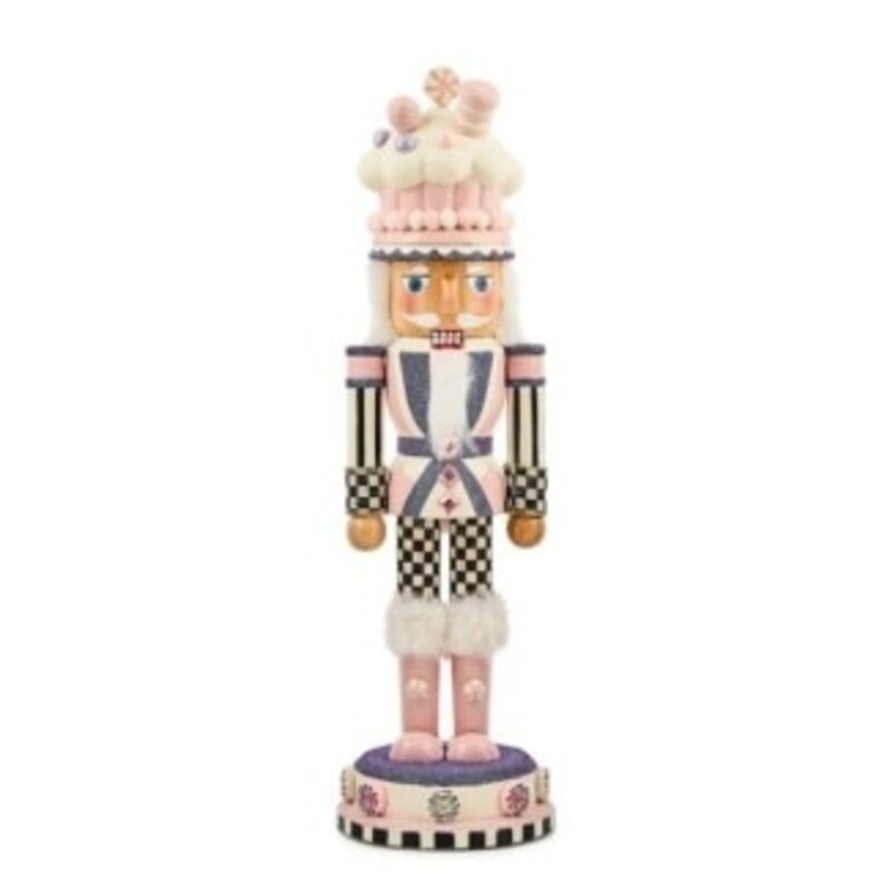 Mackenzie-Childs rosy sweets nutcracker
