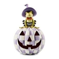 Mackenzie-Childs halloween illuminated fergal jack o' lantern