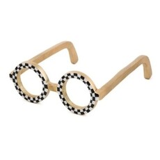 Mackenzie-Childs round eye glasses decor