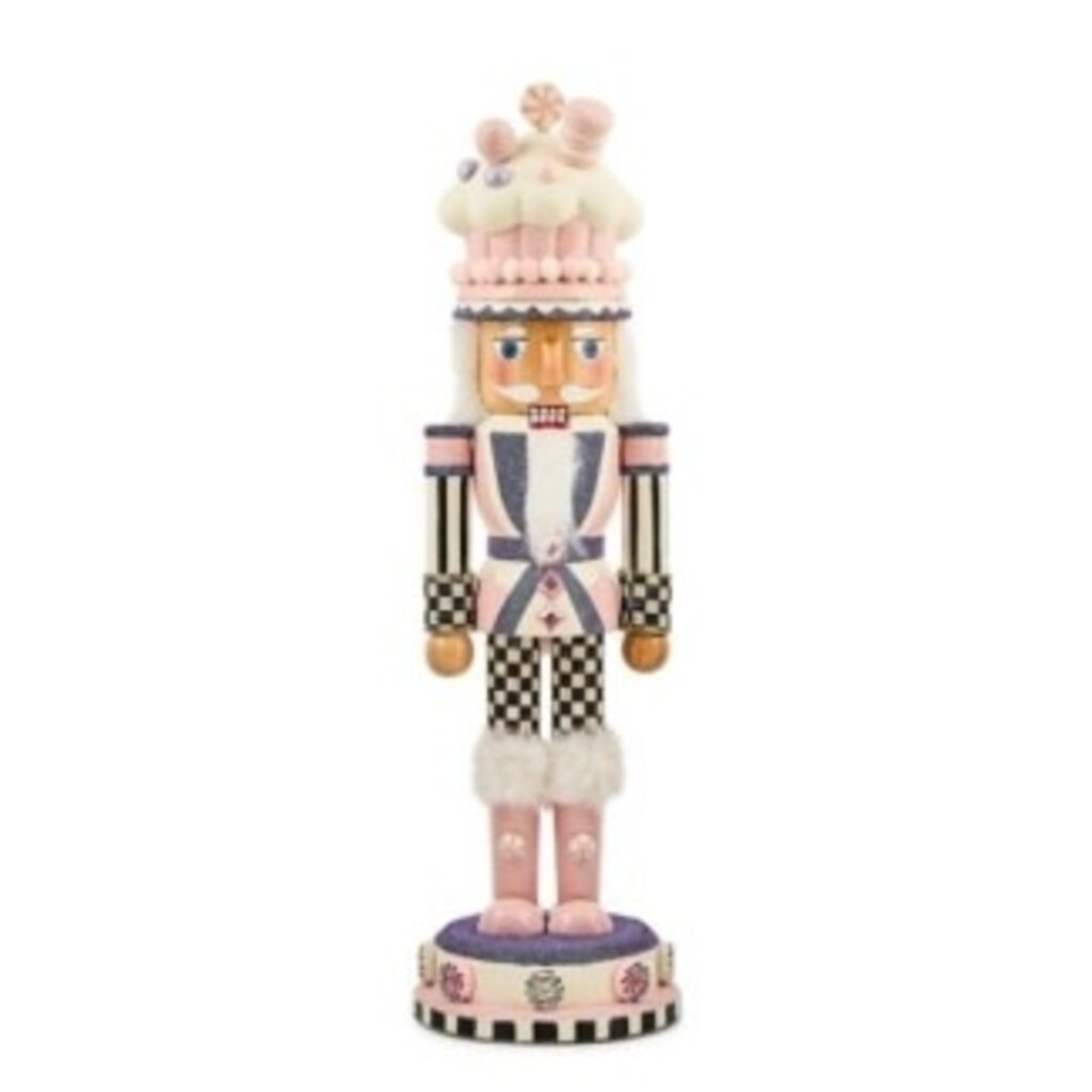 Mackenzie-Childs rosy sweets nutcracker