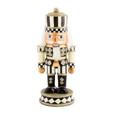 Mackenzie-Childs courtly harlequin short nutcracker