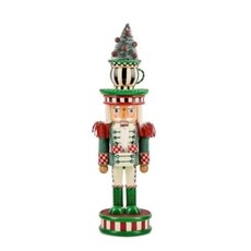 Mackenzie-Childs check it out teacup nutcracker