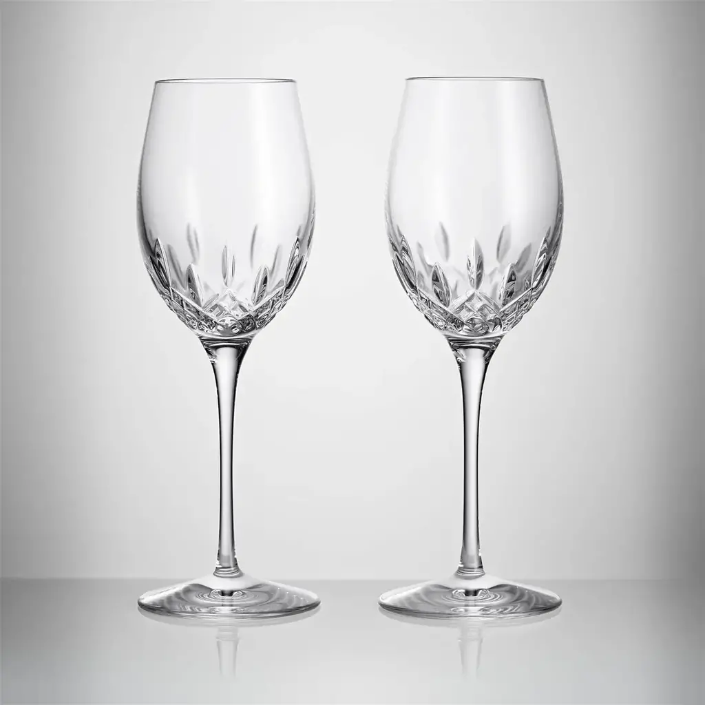 Waterford Lismore Essence White Wine, 11.5oz, Set of 2