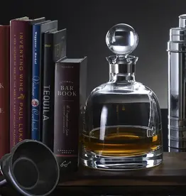Waterford Elegance Short Decanter, 32.5oz w/ Round Stopper