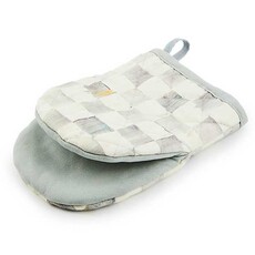 Mackenzie-Childs Sterling Check Mini Oven Mitt