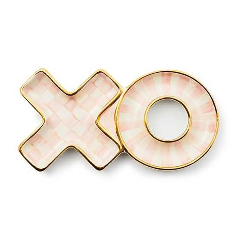 Mackenzie-Childs Rosy XO Dish