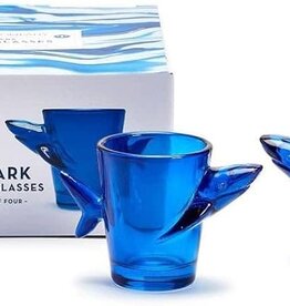 Great White Shark Shot Glass, set of 4