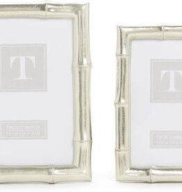 Silver Faux Bamboo Frame 4 x 6