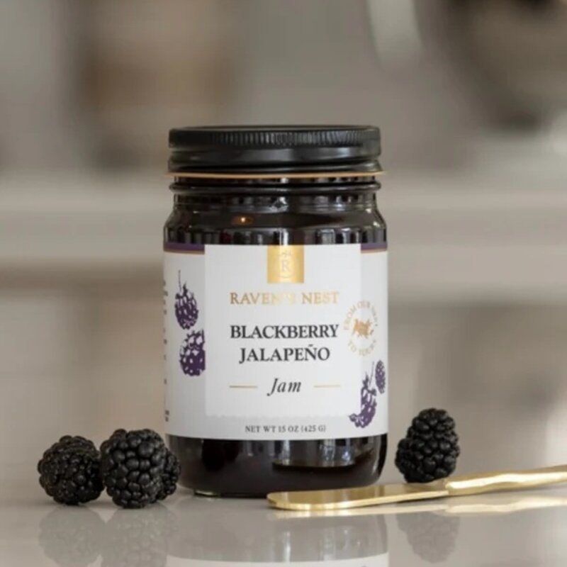 Ravens Nest Specialties Blackberry Jalapeno Jam