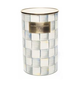 Mackenzie-Childs Sterling Check Utensil Holder