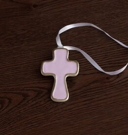 Beatriz Ball ENCANTO Athens Cross Ornament (lilac)